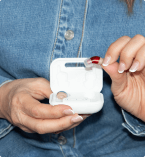 amplihear - step1 Turn on product use